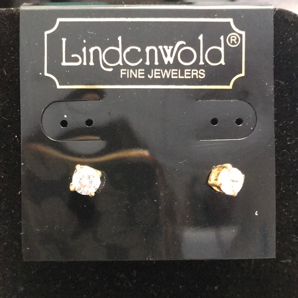 Silverlux Gold Tone Earrings